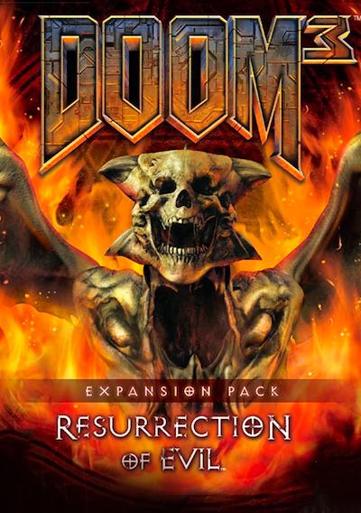 Cover image for the game Doom 3: Resurrection of Evil