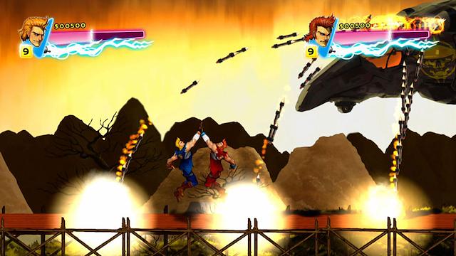 Image for the game Double Dragon Neon