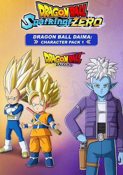 Cover image for the game Dragon Ball: Sparking! Zero - Dragon Ball Daima: Character Pack 1