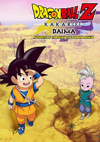Cover image for the game Dragon Ball Z: Kakarot - Daima: Adventure Through The Demon Realm Part 1