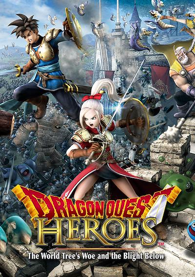 Cover image for the game Dragon Quest Heroes: The World Tree's Woe and the Blight Below