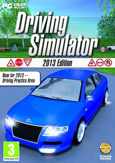 Cover image for the game Driving Simulator 2013