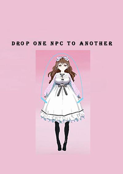 Cover image for the game Drop one NPC to another