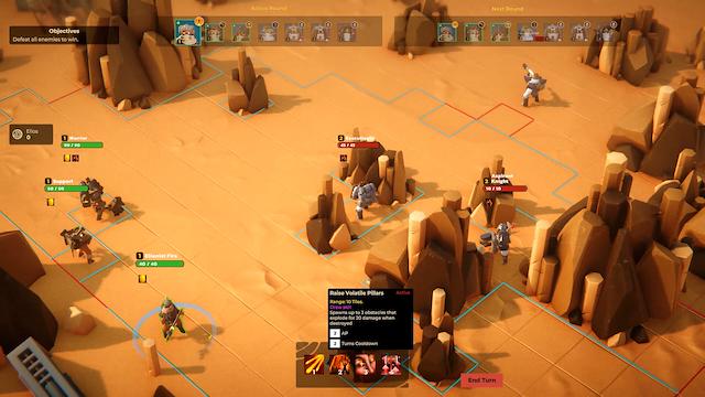 Image for the game Dunebound Tactics
