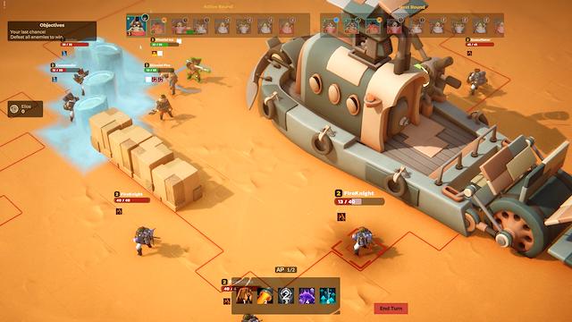Image for the game Dunebound Tactics