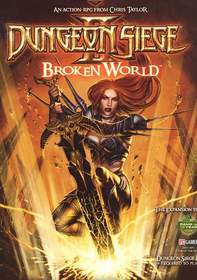 Cover image for the game Dungeon Siege II: Broken World