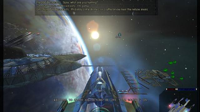 Image for the game Earth and Beyond