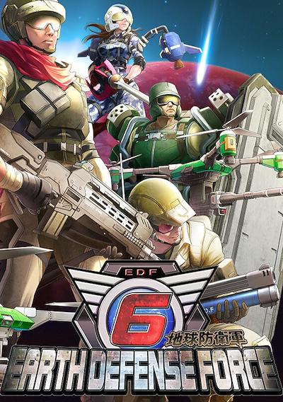 Cover image for the game Earth Defense Force 6