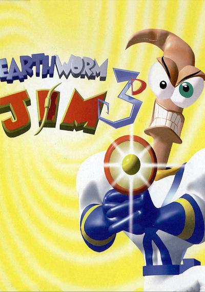 Cover image for the game Earthworm Jim 3D