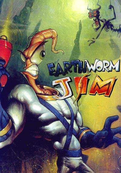 Cover image for the game Earthworm Jim