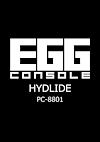 Cover image for the game Eggconsole Hydlide PC-8801