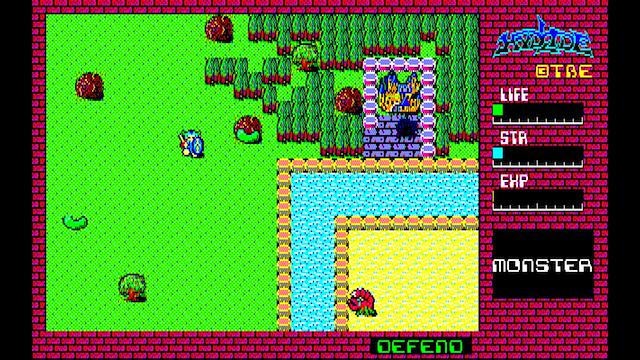 Image for the game Eggconsole Hydlide PC-8801