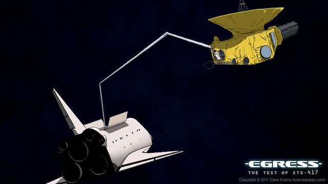 Image for the game Egress - The Test of STS-417