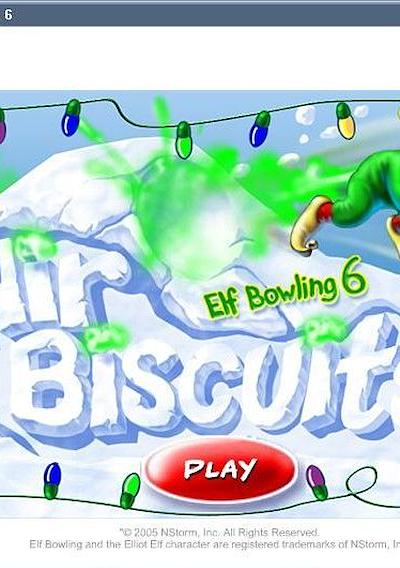 Cover image for the game Elf Bowling 6: Air Biscuits
