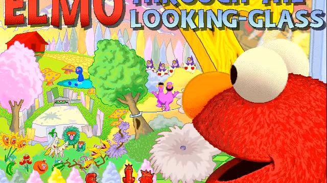 Image for the game Elmo Through the Looking-Glass