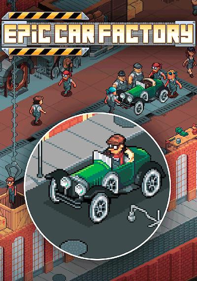Cover image for the game Epic Car Factory