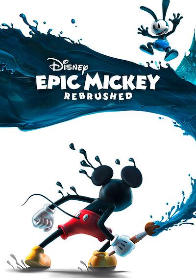 Cover image for the game Epic Mickey: Rebrushed
