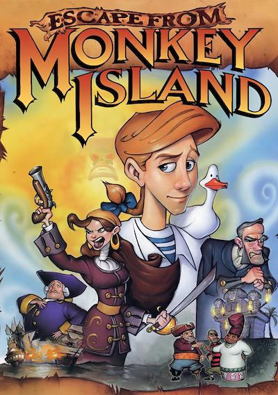 Cover image for the game Escape from Monkey Island