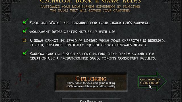 Image for the game Eschalon: Book II