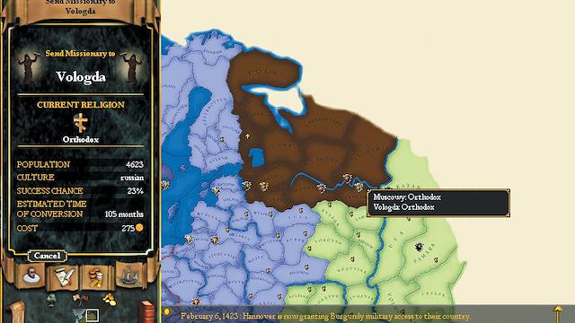 Image for the game Europa Universalis II