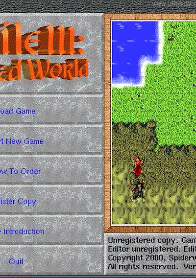 Cover image for the game Exile III: Ruined World