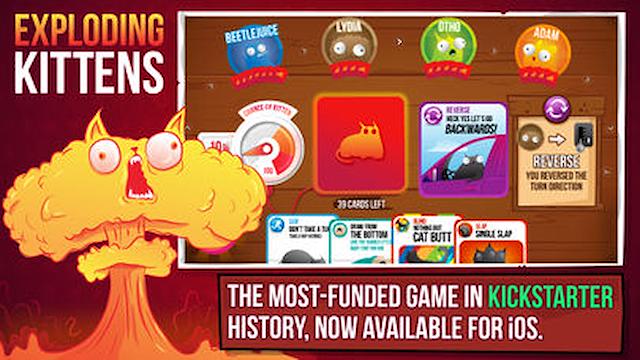 Image for the game Exploding Kittens