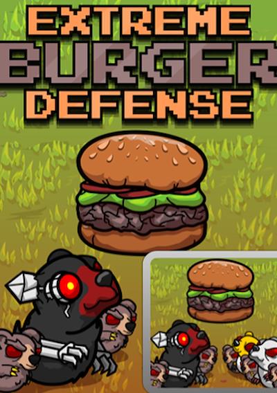 Cover image for the game Extreme Burger Defense