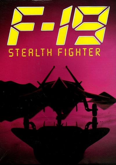 Cover image for the game F-19 Stealth Fighter
