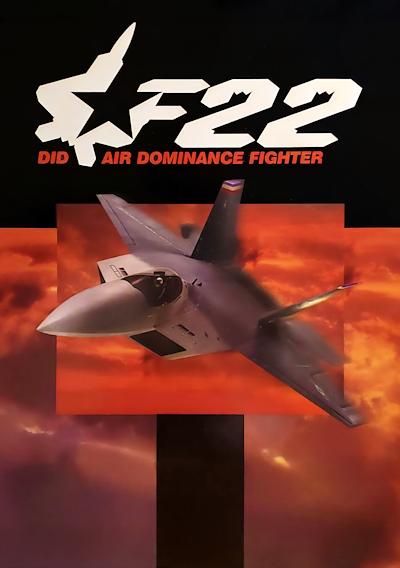 Cover image for the game F-22 Air Dominance Fighter