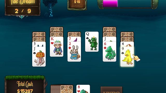 Image for the game Faerie Solitaire