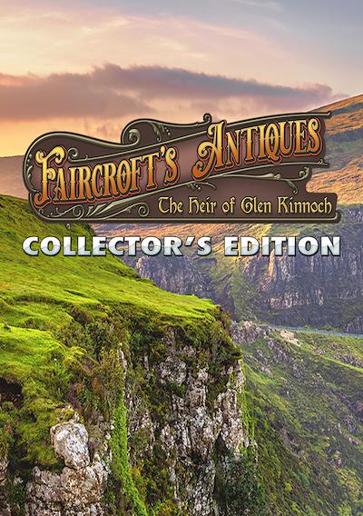 Cover image for the game Faircroft's Antiques: The Heir of Glen Kinnoch - Collector's Edition