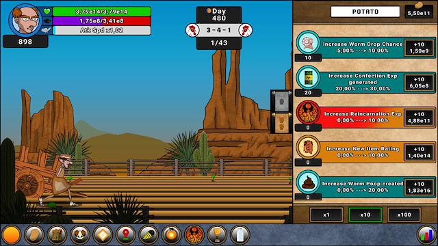 Image for the game Farmer Against Potatoes Idle
