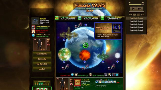 Image for the game Fasaria World Online