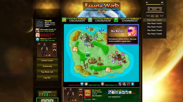Image for the game Fasaria World Online