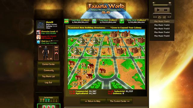 Image for the game Fasaria World Online