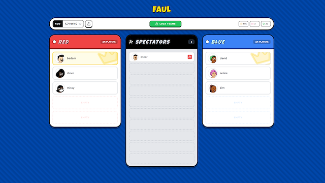 Image for the game Faul!