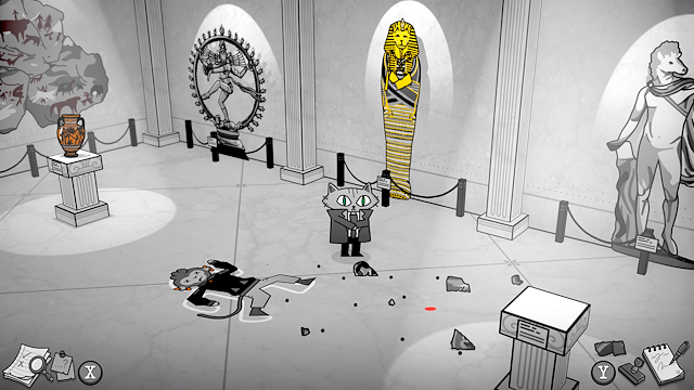 Image for the game Feline Forensics and the Meowseum Mystery