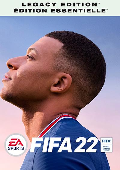 Cover image for the game FIFA 22: Legacy Edition