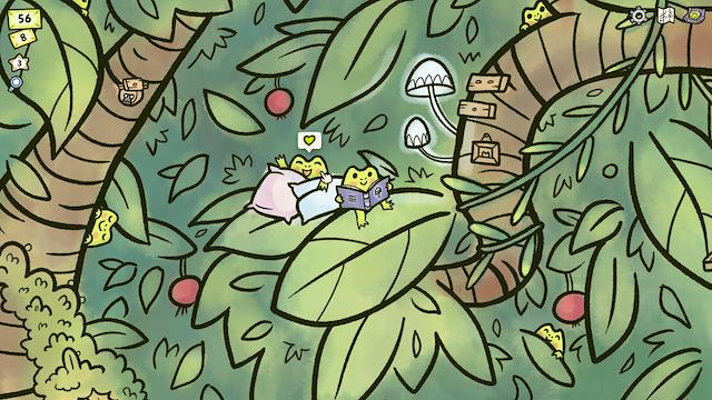 Image for the game Find My Frogs: Branches