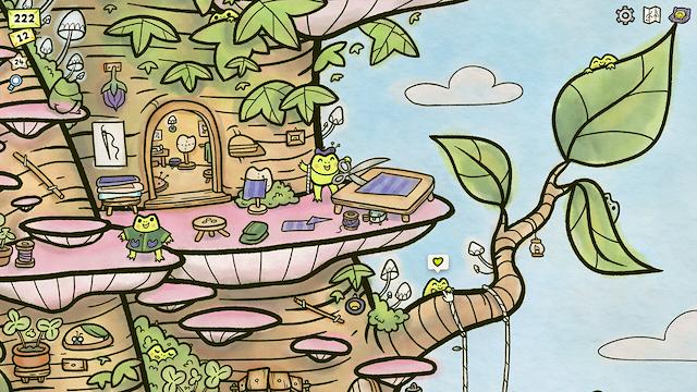 Image for the game Find My Frogs: Branches