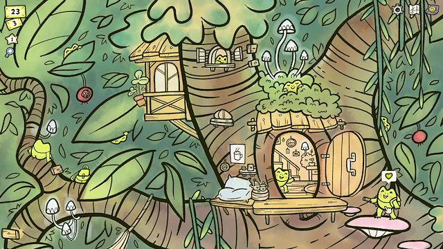 Image for the game Find My Frogs: Branches