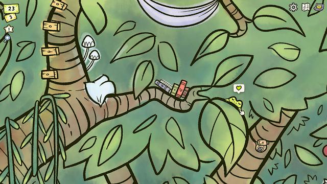 Image for the game Find My Frogs: Branches