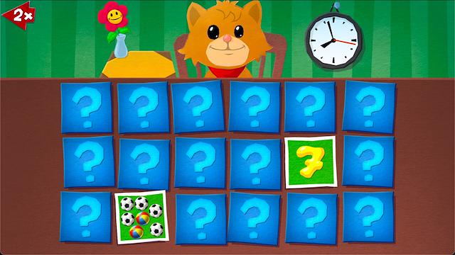Image for the game Find the Pairs Memo Game for Kids