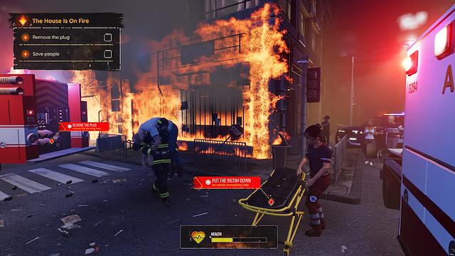 Image for the game Firefighting Rescue Simulator