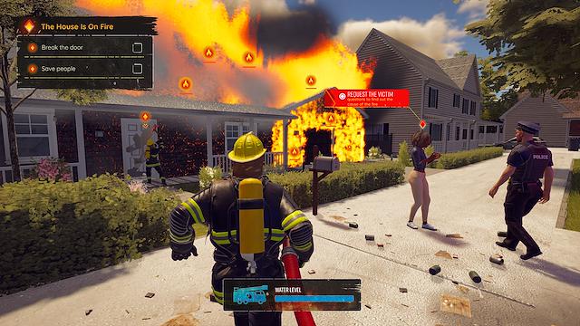 Image for the game Firefighting Rescue Simulator