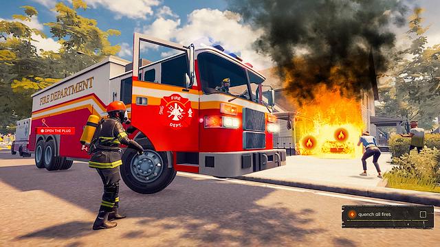 Image for the game Firefighting Rescue Simulator