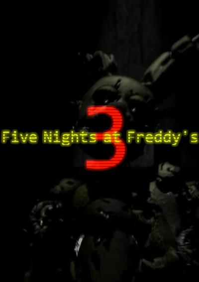 Cover image for the game Five Nights at Freddy's 3