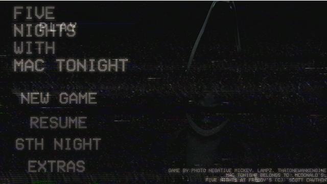 Image for the game Five Nights with Mac Tonight