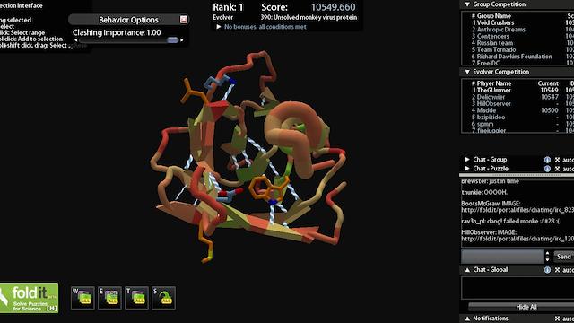 Image for the game Foldit