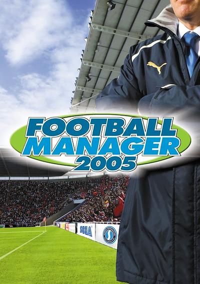 Cover image for the game Football Manager 2005